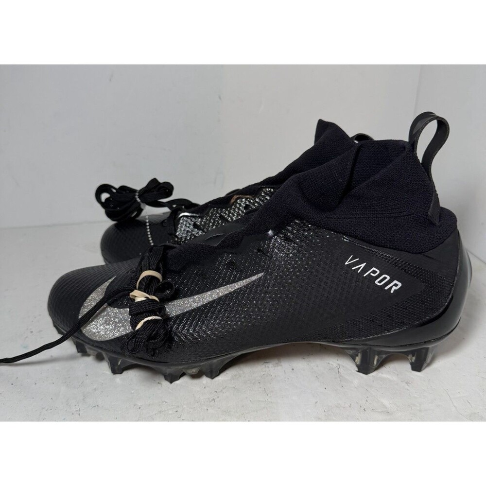 Nike Vapor Untouchable Pro 3 Football Cleats Mens Sz 8.5 Black 917165-009